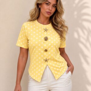 Blusa Maxi botón